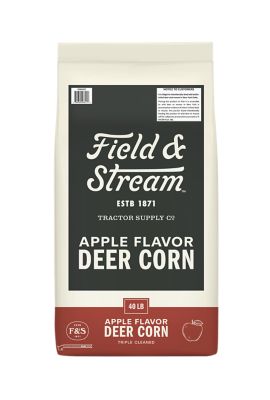 Field & Stream Triple-Cleaned Apple Flavor NY Deer Corn, 40 lb.