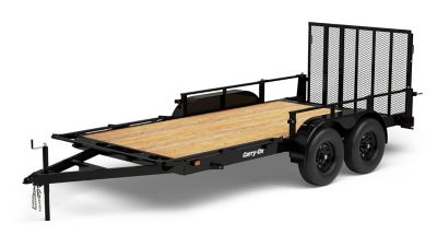 Image showing  6 ft. x 14 ft. Tandem Axle Smart Fold Utility Trailer
