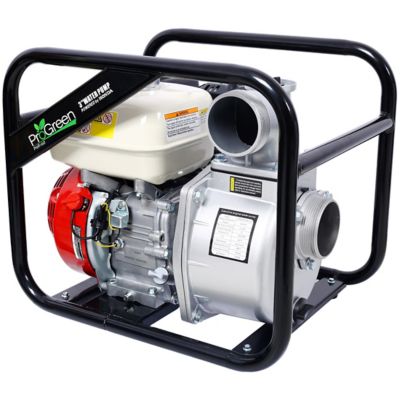 Image showing 8 th Progreen Honda Water Pump 3 in. 264Gpm, 163cc with 25 ft. flat hose