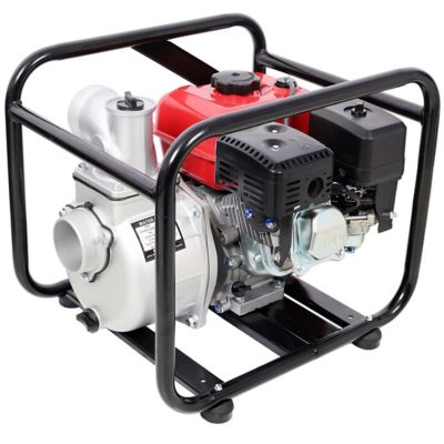Image showing  Gas Water Pump 3 in., 264GPM, 7HP 212CC, with 25 ft. Outlet Hose