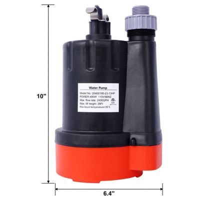 Image showing  Submersible Water Pump, 1/3 HP
