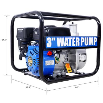 Image showing 9 th Progreen Semi Trash Pump 3 ft., 209cc 7HP