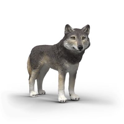 Schleich American Wolf Toy Figurine