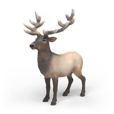 Schleich Elk Toy Figurine
