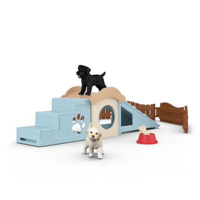 Schleich Puppy Playtime Toy Playset with Puppy Figurines