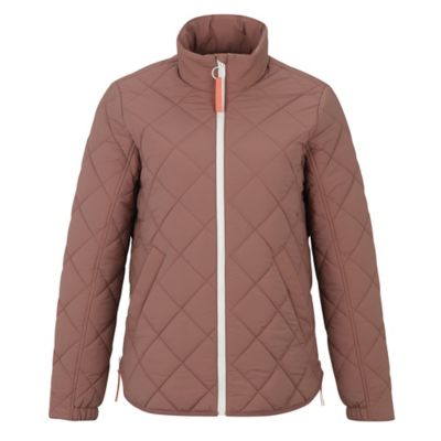 Blue Mountain Women's Luna Tech Quilted Full-Zip Jacket