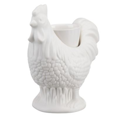 Red Shed Ceramic Rooster Wax Warmer, 7.5 in.