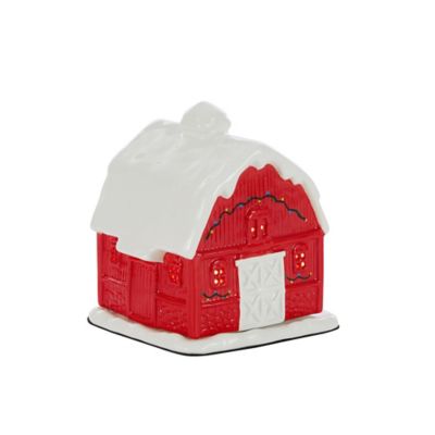 Red Shed Red Christmas Barn Wax Warmer, 6 in.