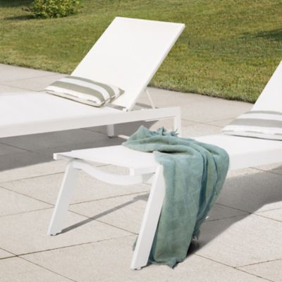 Image showing 6 th Nuu Garden Outdoor 2-Piece Textilene Deckchair Set with 6-Level Adjustment