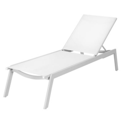 Image showing 7 th Nuu Garden Outdoor 2-Piece Textilene Deckchair Set with 6-Level Adjustment