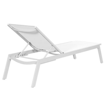 Image showing 9 th Nuu Garden Outdoor 2-Piece Textilene Deckchair Set with 6-Level Adjustment