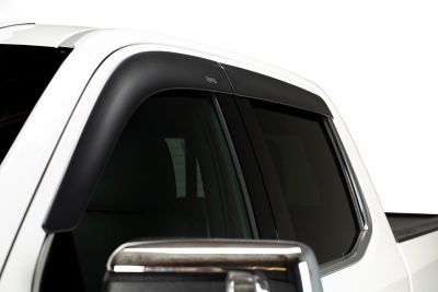 Husky Liners Low Profile Ventvisor Rain Guards 2007-2013 Chevy Silv 1500 GMC Sierra 1500 CREW CAB Yukon XL 1500/2500