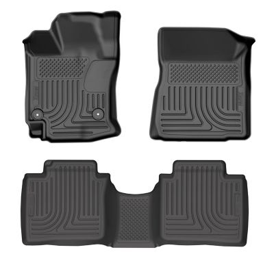 Husky Liners Weatherbeater Floor Mats 2009 - 2011 Toyota Venza Front 2nd Row 3-pc Black