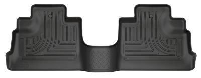 Husky Liners Weatherbeater Floor Mats 2011 - 2018 Jeep Wrangler JK 4-Door 2nd Row 1-pc Black
