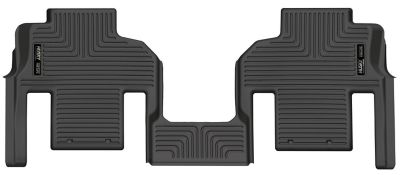 Husky Liners Weatherbeater Floor Mats 2022 - 2025 Jeep Wagoneer with 2nd Row Bucket Seats 2nd Row 1-pc Black