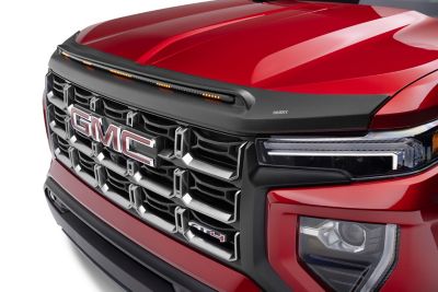 Husky Liners Aeroskin Lightshield PRO 2023 - 2025 GMC Canyon Low Profile Deflector / Bug Shield 1Black