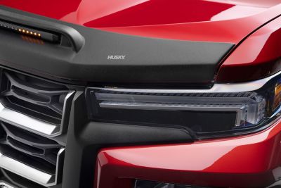 Image showing  Aeroskin Lightshield PRO 2023 - 2025 GMC Canyon Low Profile Deflector / Bug Shield 1Black