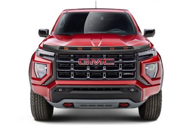 Image showing  Aeroskin Lightshield PRO 2023 - 2025 GMC Canyon Low Profile Deflector / Bug Shield 1Black