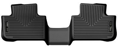 Husky Liners Weatherbeater Floor Mats 2018 - 2024 BMW X3 2019 - 2024 BMW X4 2nd Row 1-pc Black