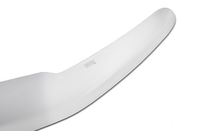 Image showing  Aeroskin Hood Protector 2024 - 2025 Chevy Trax Low Profile Deflector / Bug Shield - 1 pc. Chrome