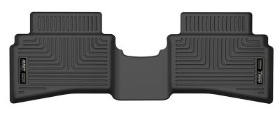 Husky Liners Weatherbeater Floor Mats 2020 - 2025 Hyundai Venue 2nd Row 1-pc Black