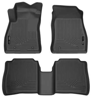Husky Liners Weatherbeater Floor Mats 2014 - 2019 Nissan Sentra Front 2nd Row 3-pc Black