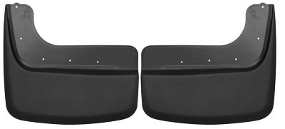 Husky Liners Custom Mud Guards 2011 - 2016 Ford F-350 with Dual Rear Wheels Rear Set 2-pc Black