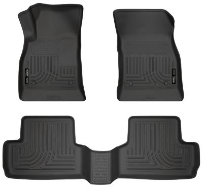 Husky Liners Weatherbeater Floor Mats 2012 - 2017 Buick Verano Front 2nd Row 3-pc Black