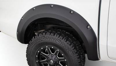 Image showing  Fender Flares Pocket Style 2011 - 2018 Ford Ranger T6 T7 T8 Factory Mudflaps Must Be Removed Black
