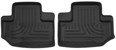 Image showing  X-act Contour Floor Mats 2011 - 2018 Jeep Wrangler JK 2-Dr 2nd Row 1-pc Black