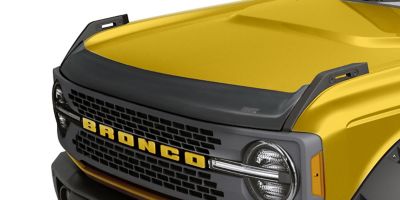 Husky Liners Hood Protector 2021 - 2025 Ford Bronco 2 4 Door Excludes Raptor Models Low Profile Deflector / Bug Shield