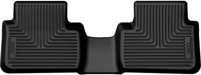 Image showing  X-act Contour Floor Mats 2025 Subaru Forester 2nd Row 1-pc Black