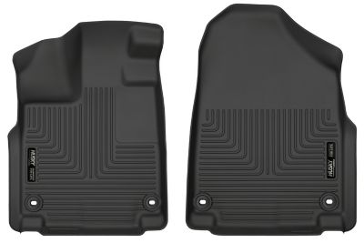 Husky Liners Weatherbeater Floor Mats 2018 - 2025 Honda Odyssey Front Row 2-pc Black