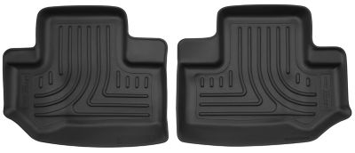 Husky Liners Weatherbeater Floor Mats 2011 - 2018 Jeep Wrangler JK 2-Dr 2nd Row 1-pc Black