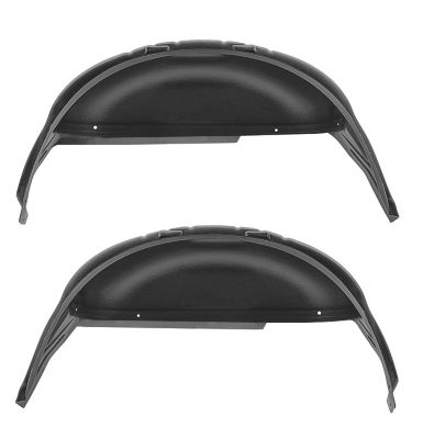 Image showing 0 th Husky Liners Wheel Well Rear Guards 2021 - 2024 Ford F-150 Raptor Rear 2-pc Black