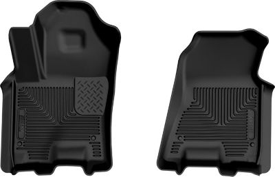 Husky Liners Weatherbeater Floor Mats 2025 Dodge Ram 1500 CREW CAB ONLY QUAD CAB ONLY Front Row 2-pc Black