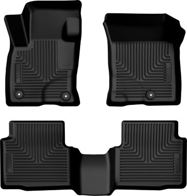 Husky Liners Weatherbeater Floor Mats 2024 - 2025 Ford Escape Front 2nd Row 3-pc Black