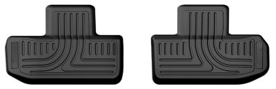 Husky Liners X-act Contour Floor Mats 2016 - 2024 Dodge Challenger 2nd Row 2-pc Black