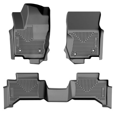 Husky Liners Floor Mats for 2024 - 2025 Lexus GX550, 2024 - 2025 Toyota Land Cruiser Models With Cool Box Console