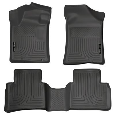 Husky Liners Weatherbeater Floor Mats 2013 - 2018 Nissan Altima Front 2nd Row 3-pc Black