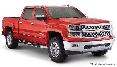 Husky Liners Fender Flares Pocket Style 2014-18 Chevy Silv 1500 2019 LD w/66. Bed 2015-19 Silv 2500 HD/3500 HD Exc Dually