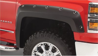 Image showing  Fender Flares Pocket Style 2014-18 Chevy Silv 1500 2019 LD w/66. Bed 2015-19 Silv 2500 HD/3500 HD Exc Dually