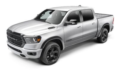 Husky Liners Fender Flares OE Style 2019 - 2024 Ram 1500 Excludes Rebel TRX Models Front Rear 4-pc Black