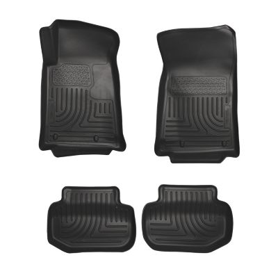 Husky Liners Weatherbeater Floor Mats 2011 - 2015 Chevy Camaro Front 2nd Row 4-pc Black