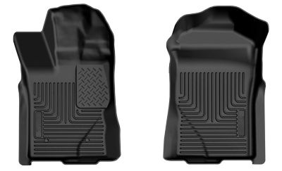 Husky Liners X-act Contour Floor Mats 2024 Ford Ranger SUPERCREW CAB ONLY Front Row 2-pc Black