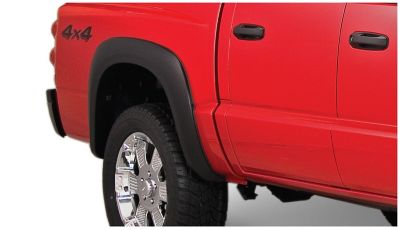 Image showing  Fender Flares Extend-A-Fender Style 2005 - 2010 Dodge Dakota 4 Door Crew Cab Front Rear 4-pc Black