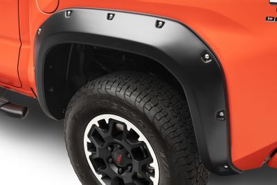 Image showing  Fender Flares Pocket Style 2024 - 2025 Toyota Tacoma Front Rear 4-pc Black