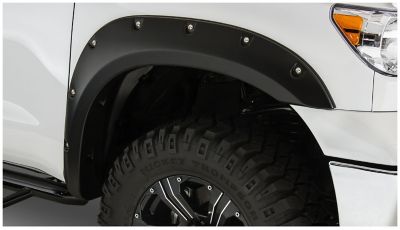 Image showing  Fender Flares Pocket Style 2007 - 2013 Toyota Tundra Must Remove Factory Mudflaps Black