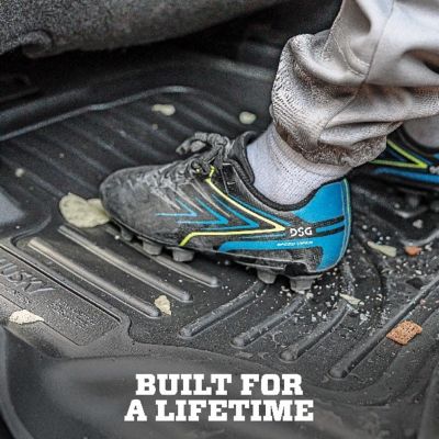 Image showing 6 th Husky Liners X-act Contour Floor Mats 2019 - 2025 Nissan Altima Front Row 2-pc Black