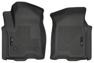 Husky Liners Floor Mats 2019-2025 Chevy Silv GMC Sierra 1500] 2020-2025 Silv/Sierra 2500/3500 DOUBLE CREW CAB ONLY